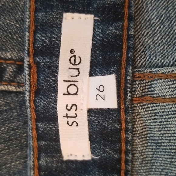 💕STS BLUE💕 Maya Ripped High Waist Shorts ~ Redstone 26 NWT - Picture 11 of 16